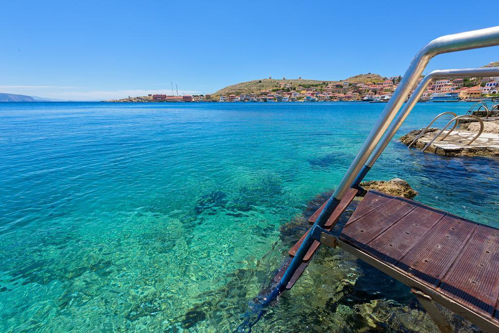 Admiral'S House Villa Chalki Town Bagian luar foto