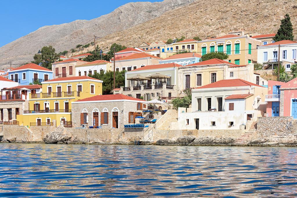 Admiral'S House Villa Chalki Town Bagian luar foto
