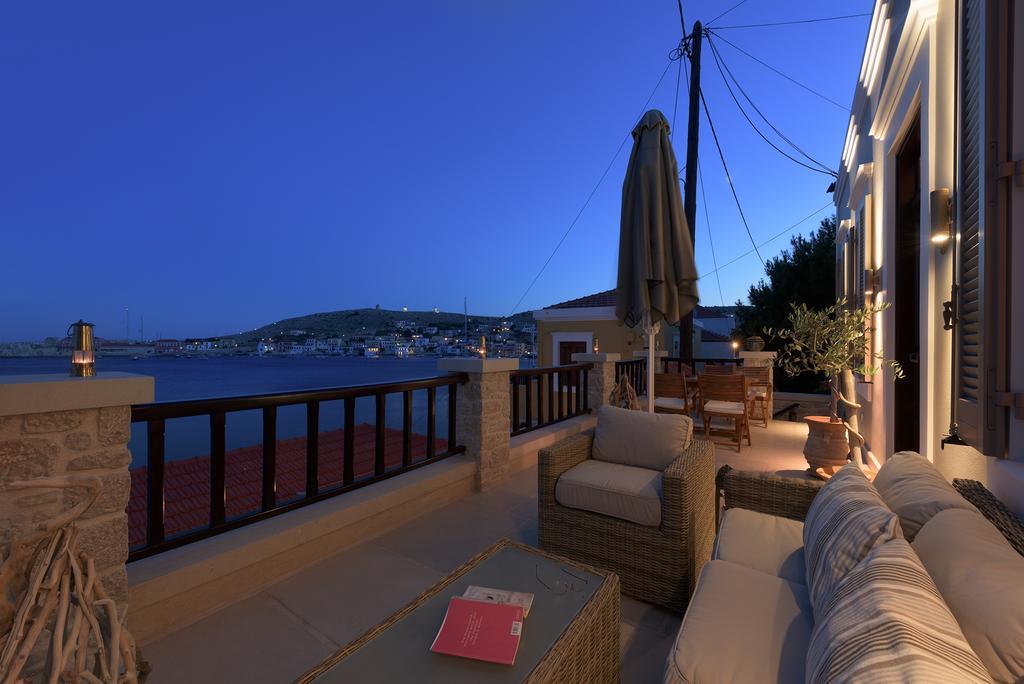 Admiral'S House Villa Chalki Town Bagian luar foto